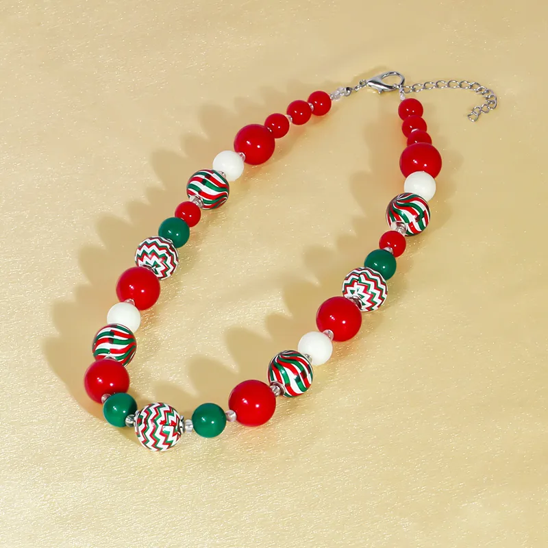 Festive Colorful Beaded Necklace