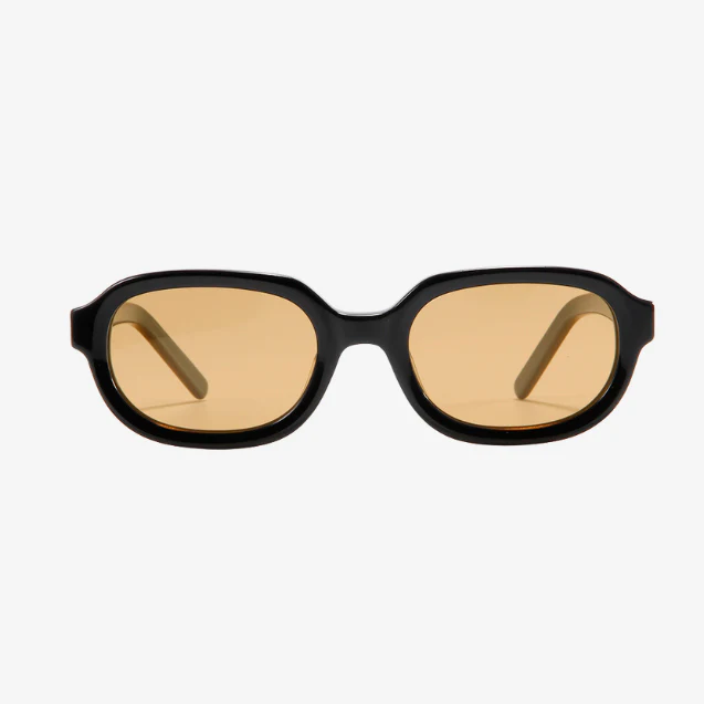 Retro Oval Frame Glasses