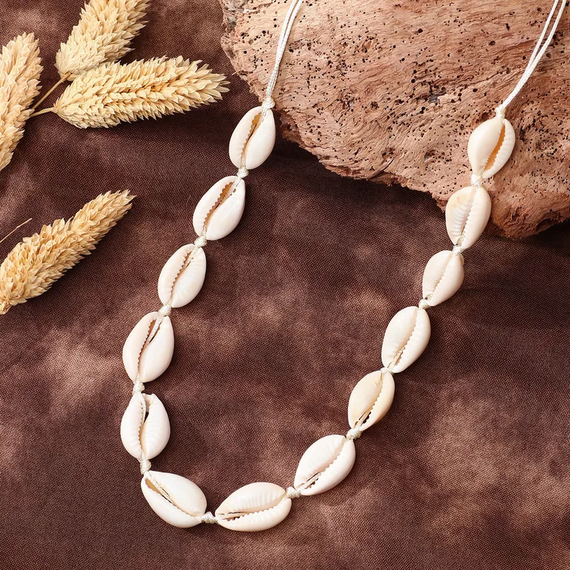 Natural Cowrie Shell Necklace