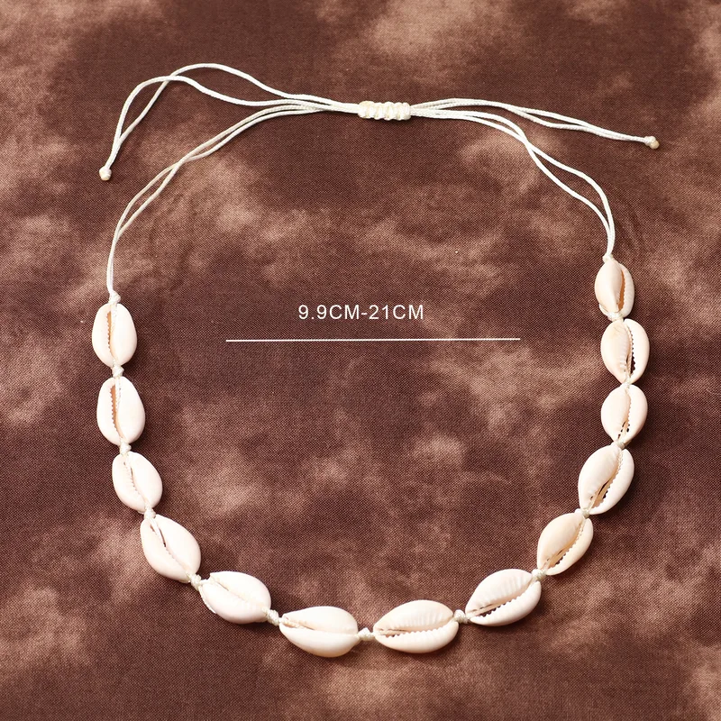 Natural Cowrie Shell Necklace