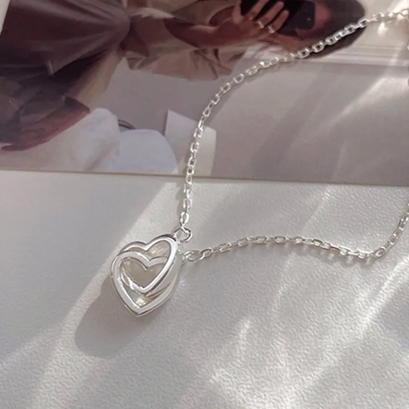 Simple Style Heart-Shaped Alloy Plating Chain Women'S Bracelets